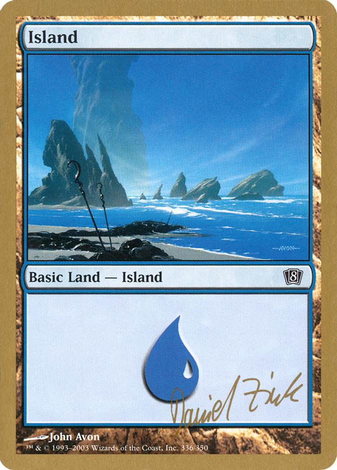 Island (dz336) (Daniel Zink) [World Championship Decks 2003] | Gear Gaming Fayetteville