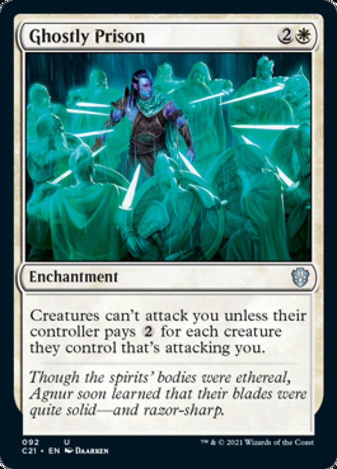 Ghostly Prison [Commander 2021] | Gear Gaming Fayetteville