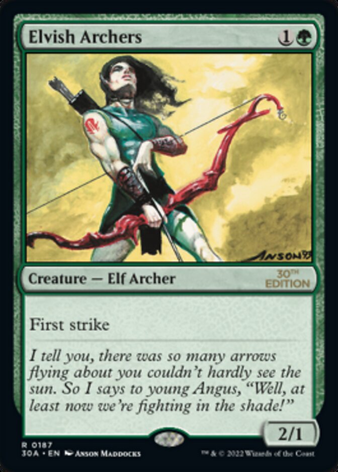 Elvish Archers [30th Anniversary Edition] | Gear Gaming Fayetteville