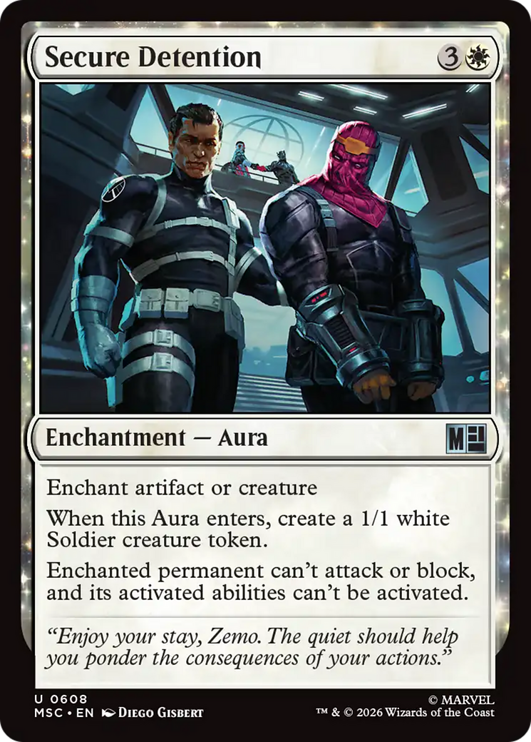 Secure Detention [Marvel Super Heroes Commander] | Gear Gaming Fayetteville