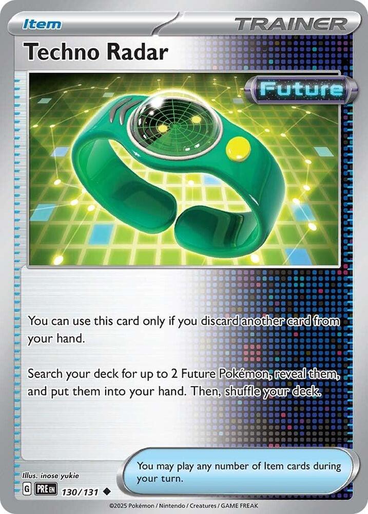 Techno Radar (130/131) [Scarlet & Violet: Prismatic Evolutions] | Gear Gaming Fayetteville