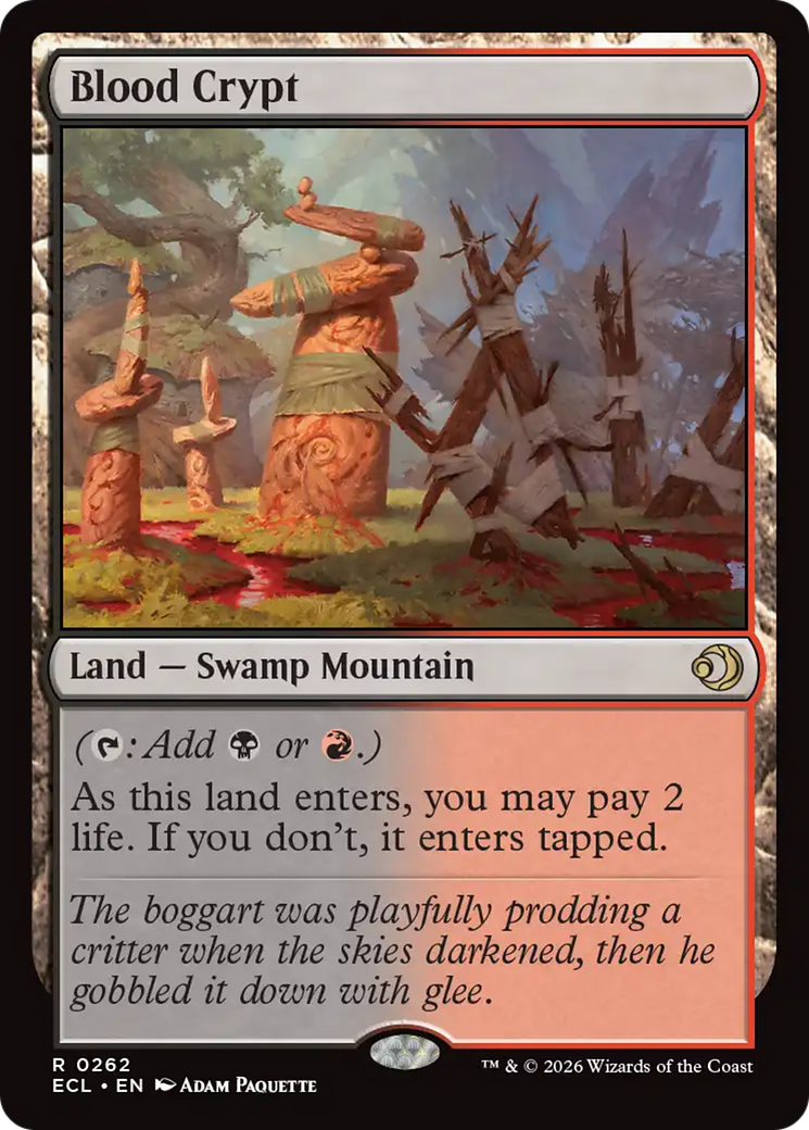 Blood Crypt [Lorwyn Eclipsed] | Gear Gaming Fayetteville