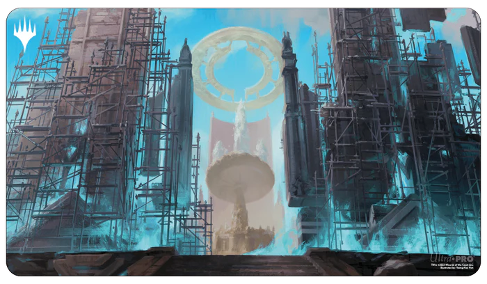 Ravnica Remastered Azorius Senate Hallowed Fountain Standard Gaming Playmat for Magic: The Gathering | Gear Gaming Fayetteville