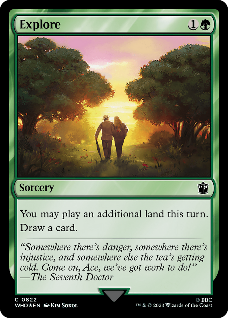 Explore (Surge Foil) [Doctor Who] | Gear Gaming Fayetteville