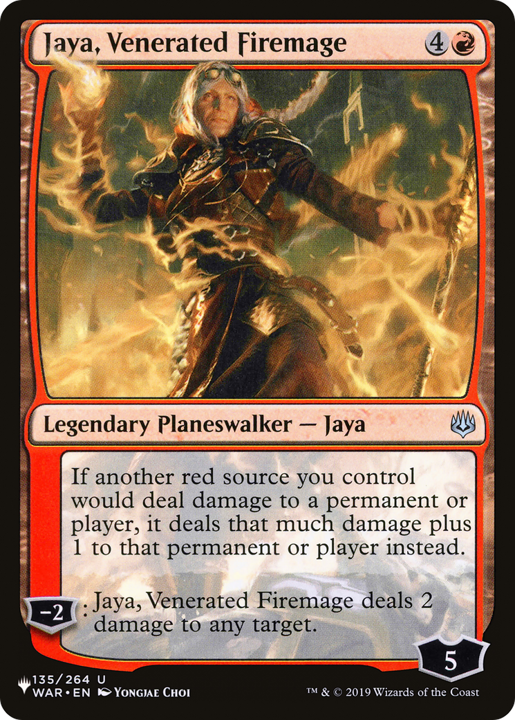 Jaya, Venerated Firemage [The List] | Gear Gaming Fayetteville