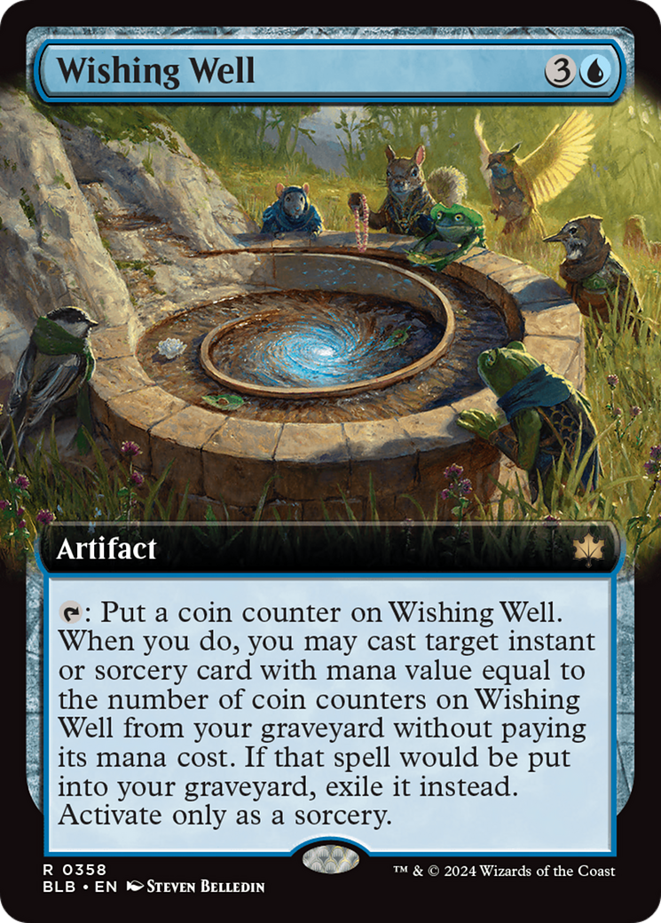 Wishing Well (Extended Art) [Bloomburrow] | Gear Gaming Fayetteville