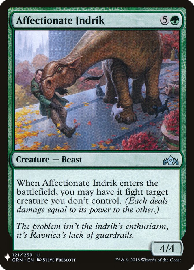 Affectionate Indrik [Mystery Booster] | Gear Gaming Fayetteville