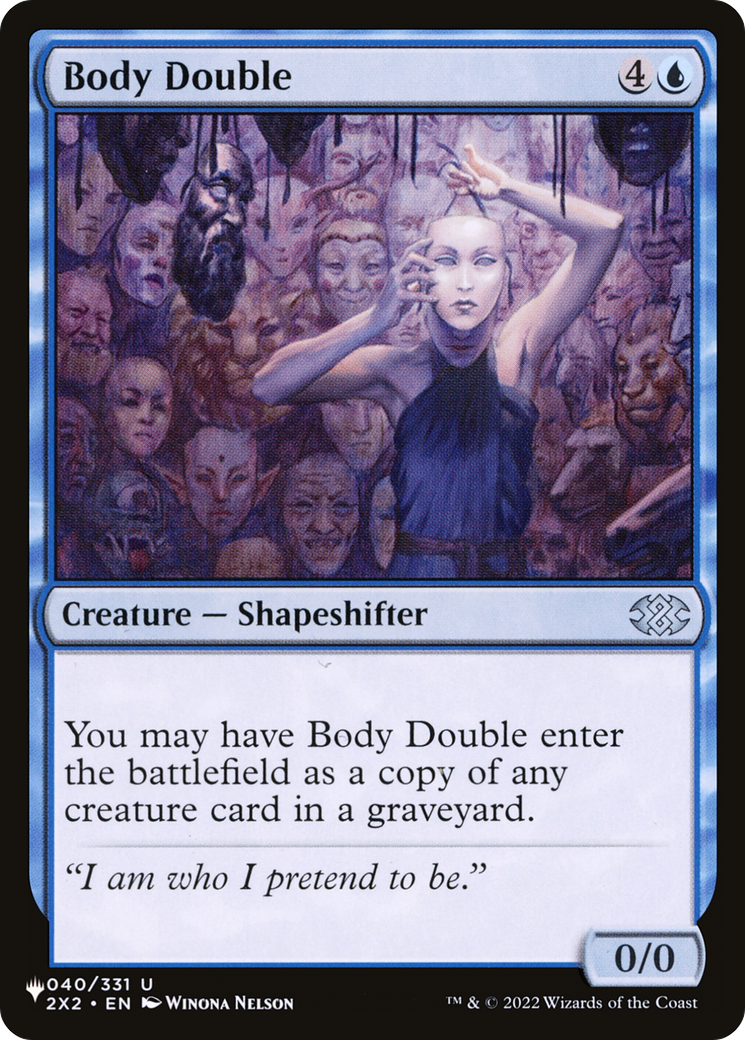 Body Double [The List Reprints] | Gear Gaming Fayetteville