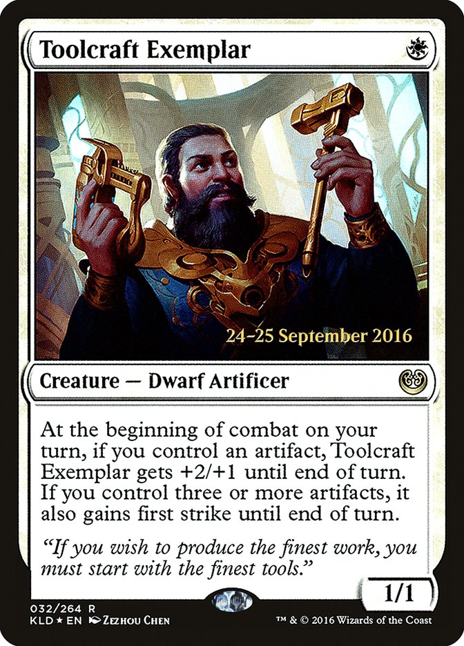 Toolcraft Exemplar [Kaladesh Prerelease Promos] | Gear Gaming Fayetteville