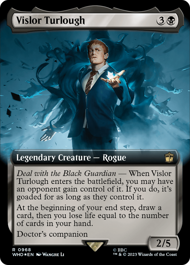 Vislor Turlough (Extended Art) (Surge Foil) [Doctor Who] | Gear Gaming Fayetteville