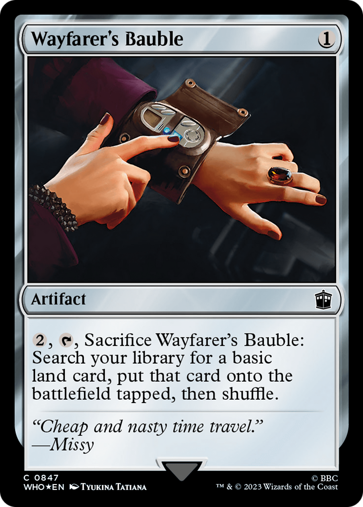 Wayfarer's Bauble (Surge Foil) [Doctor Who] | Gear Gaming Fayetteville