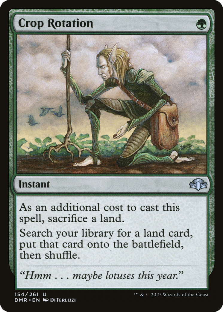 Crop Rotation [Dominaria Remastered] | Gear Gaming Fayetteville