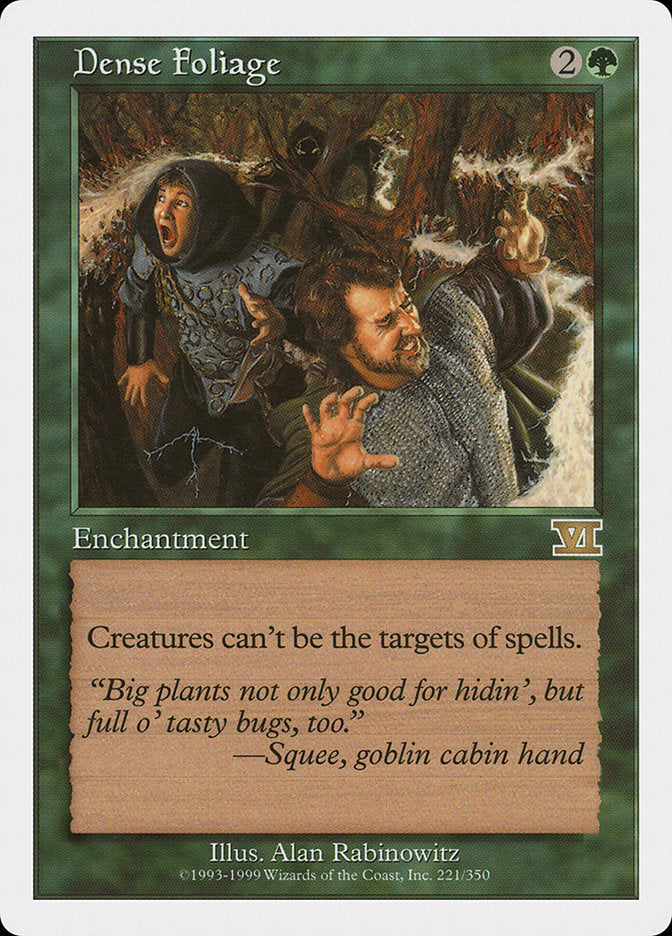 Dense Foliage [Classic Sixth Edition] | Gear Gaming Fayetteville