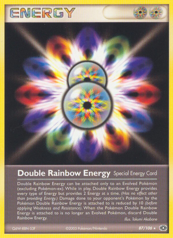 Double Rainbow Energy (87/106) [EX: Emerald] | Gear Gaming Fayetteville