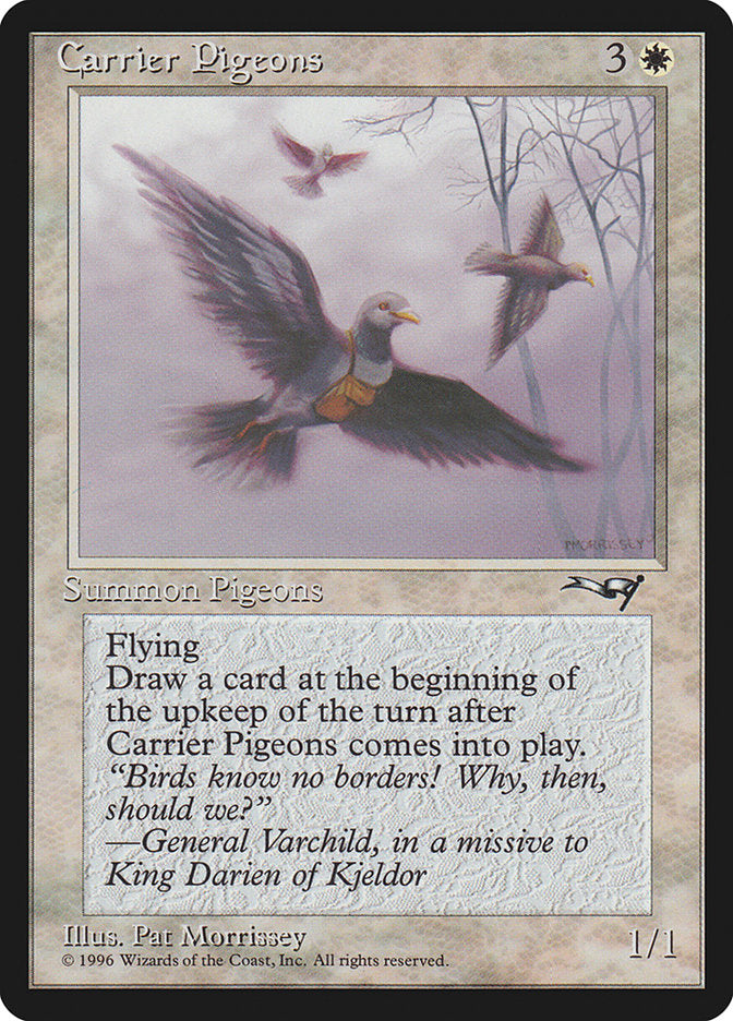 Carrier Pigeons (Flying Art) [Alliances] | Gear Gaming Fayetteville