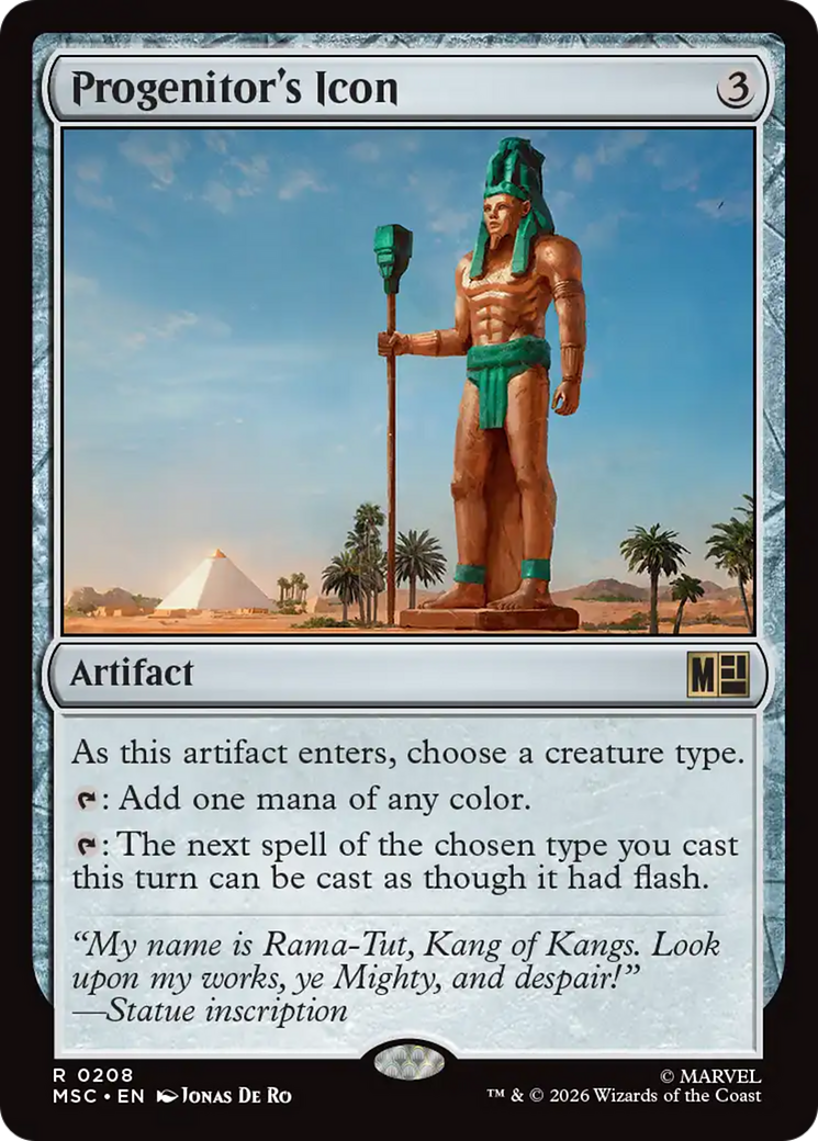 Progenitor's Icon (Surge Foil) [Marvel Super Heroes Commander] | Gear Gaming Fayetteville