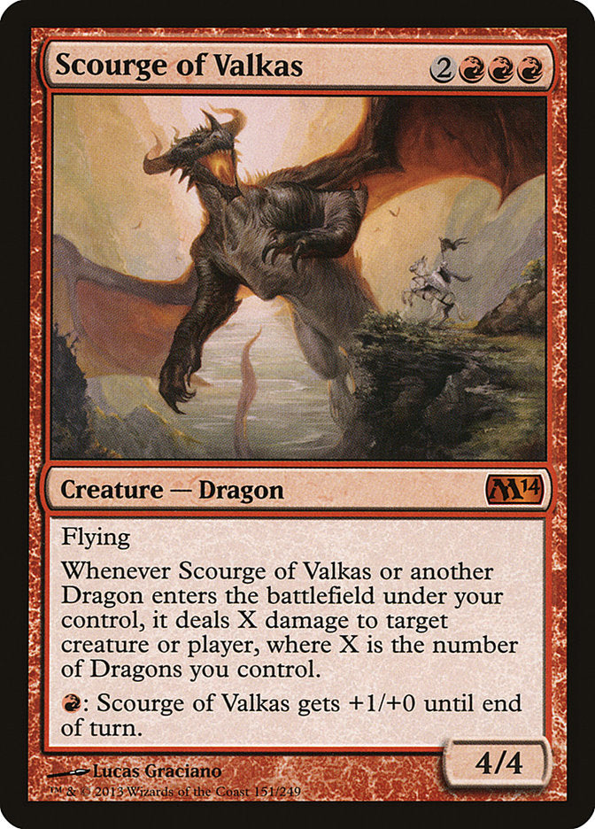 Scourge of Valkas [Magic 2014] | Gear Gaming Fayetteville