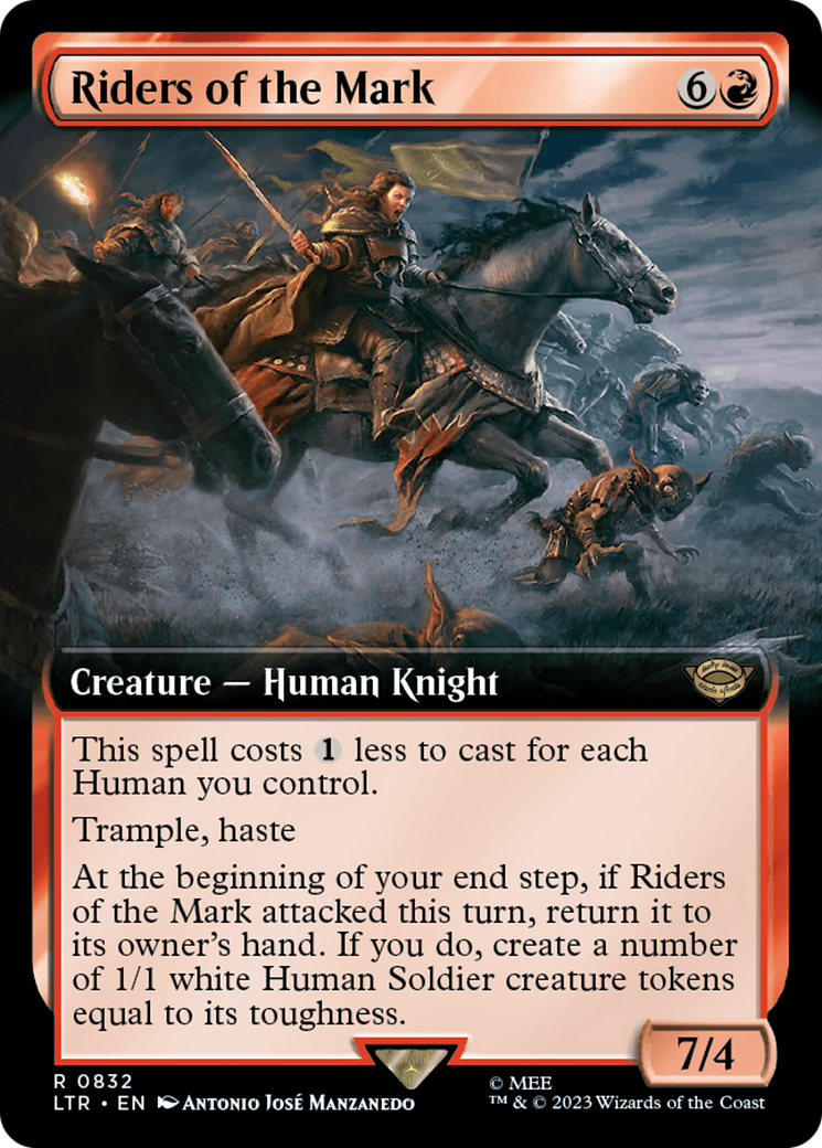 Riders of the Mark (Extended Art) [The Lord of the Rings: Tales of Middle-Earth] | Gear Gaming Fayetteville