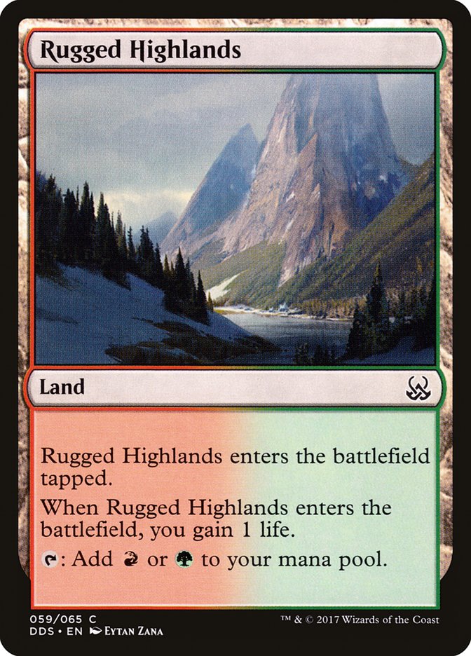Rugged Highlands [Duel Decks: Mind vs. Might] | Gear Gaming Fayetteville