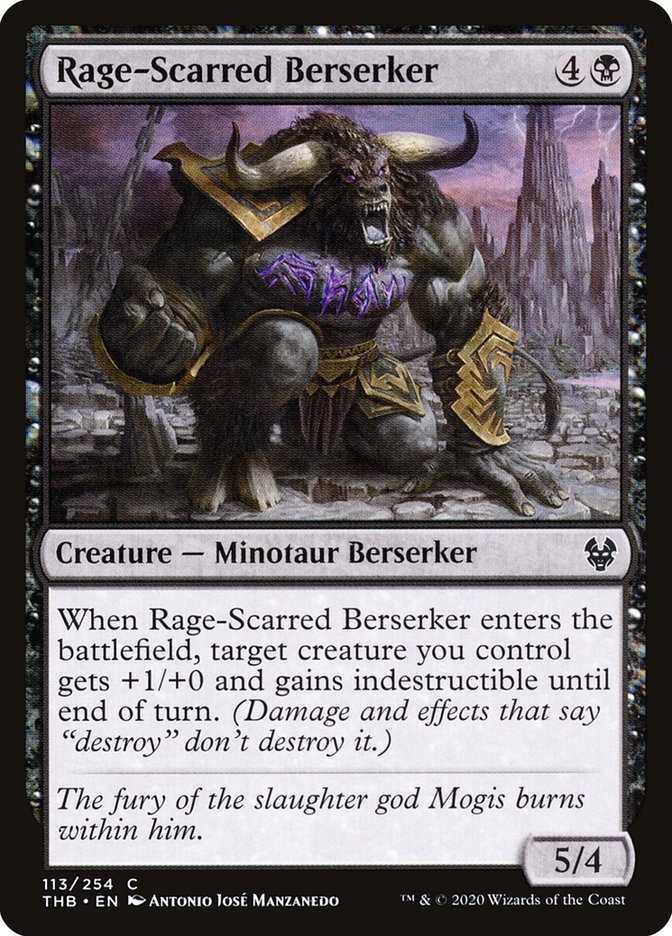 Rage-Scarred Berserker [Theros Beyond Death] | Gear Gaming Fayetteville