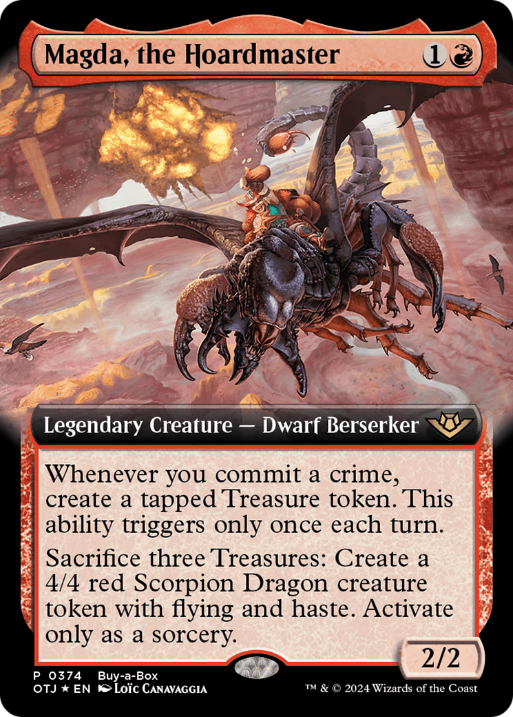 Magda, the Hoardmaster (Buy-A-Box) [Outlaws of Thunder Junction Promos] | Gear Gaming Fayetteville