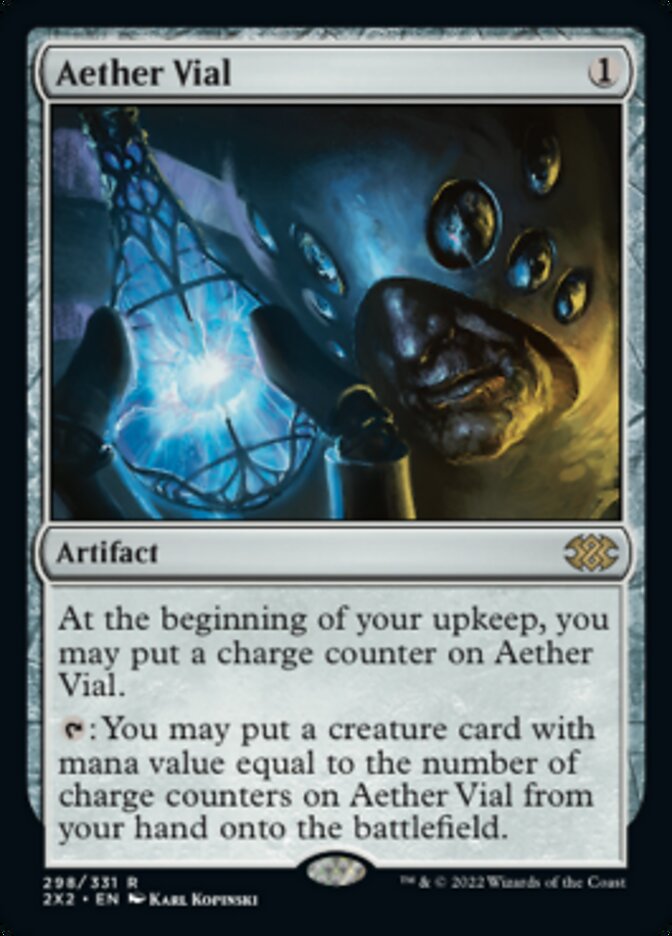 Aether Vial [Double Masters 2022] | Gear Gaming Fayetteville