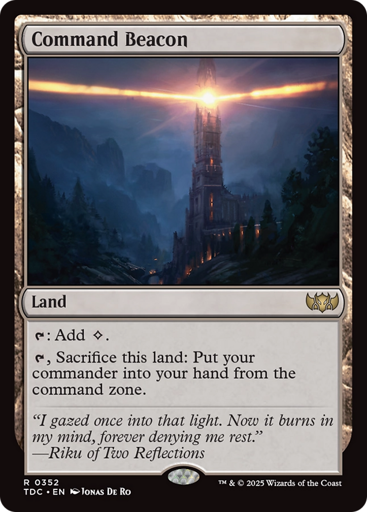 Command Beacon [Tarkir: Dragonstorm Commander] | Gear Gaming Fayetteville