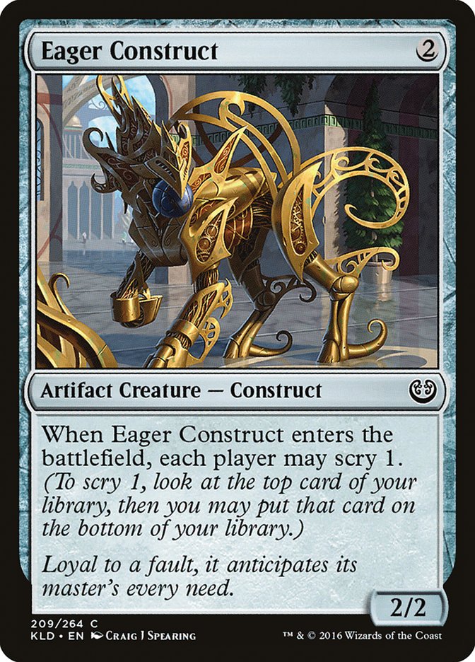 Eager Construct [Kaladesh] | Gear Gaming Fayetteville