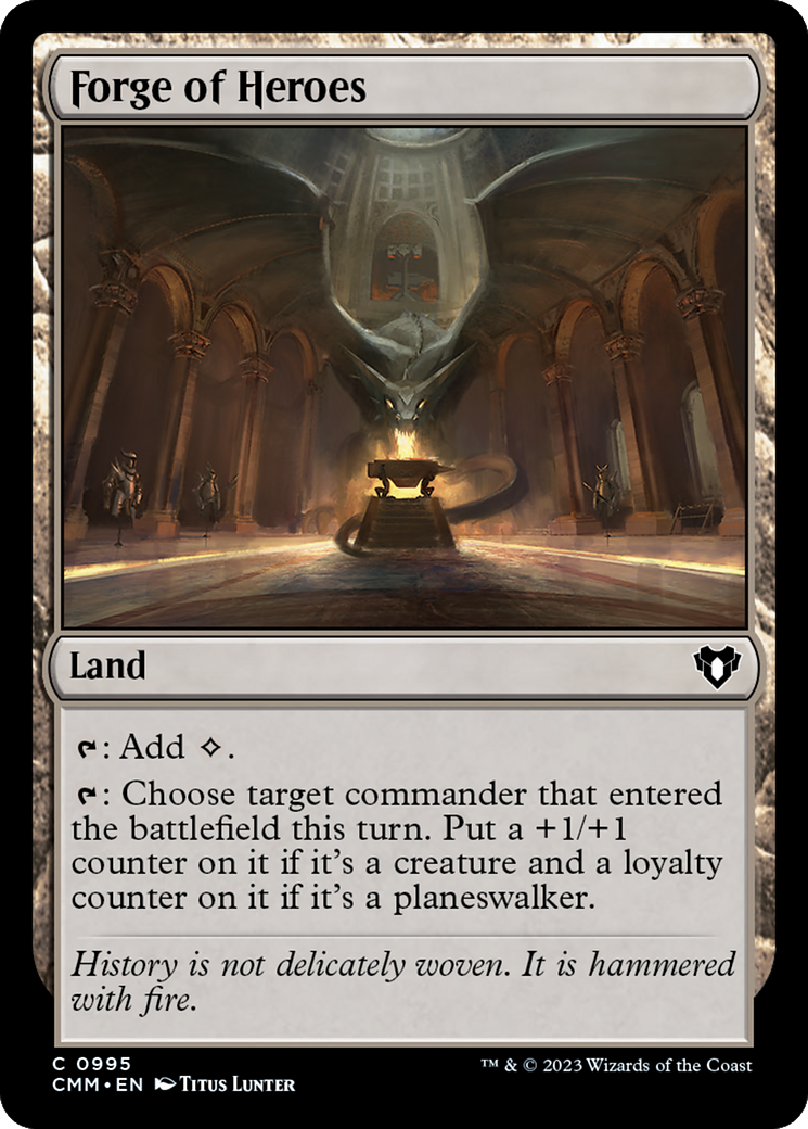 Forge of Heroes [Commander Masters] | Gear Gaming Fayetteville