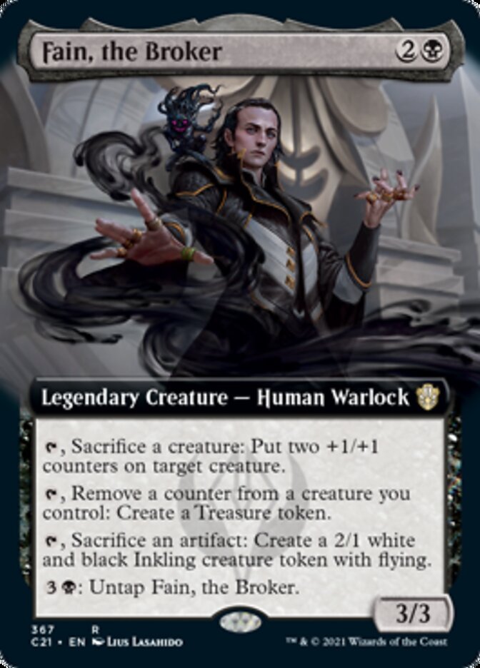 Fain, the Broker (Extended Art) [Commander 2021] | Gear Gaming Fayetteville