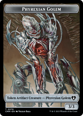 Phyrexian Golem // Ox Double-Sided Token [Commander Masters Tokens] | Gear Gaming Fayetteville