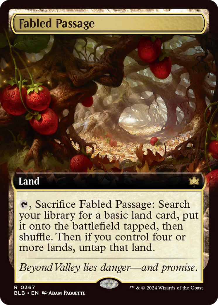 Fabled Passage (Extended Art) [Bloomburrow] | Gear Gaming Fayetteville