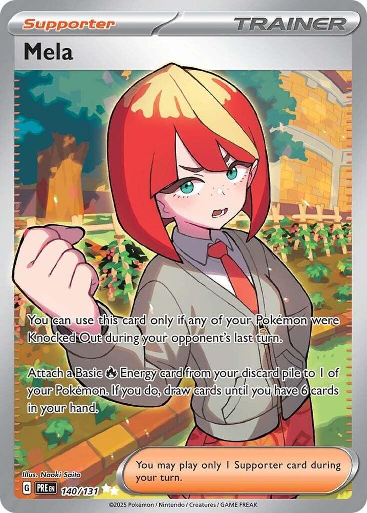 Mela (140/131) [Scarlet & Violet: Prismatic Evolutions] | Gear Gaming Fayetteville