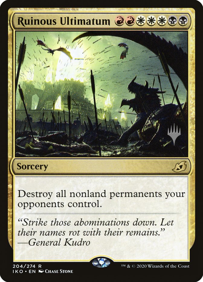 Ruinous Ultimatum (Promo Pack) [Ikoria: Lair of Behemoths Promos] | Gear Gaming Fayetteville