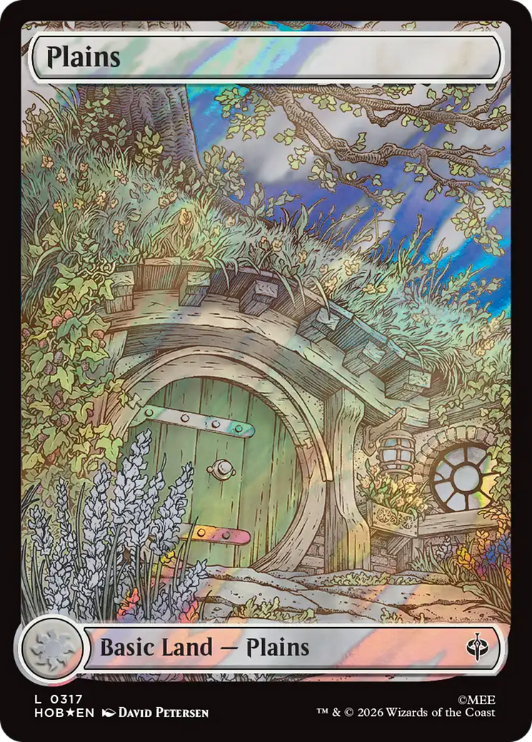 Plains (0317) (Surge Foil) [The Hobbit] | Gear Gaming Fayetteville