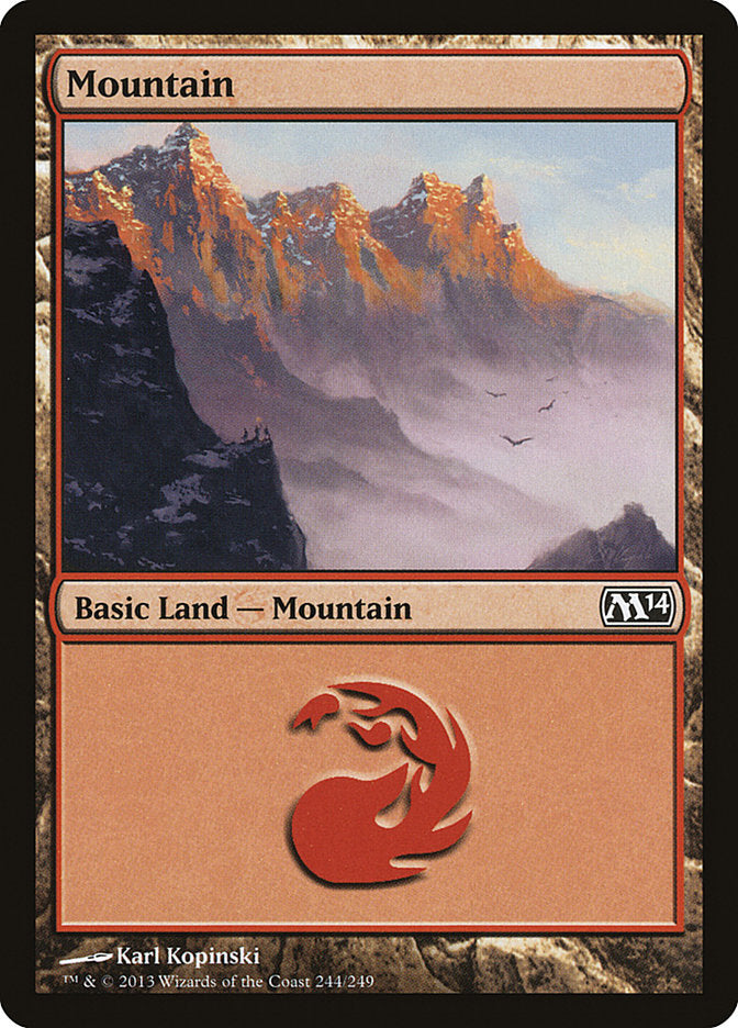 Mountain (244) [Magic 2014] | Gear Gaming Fayetteville