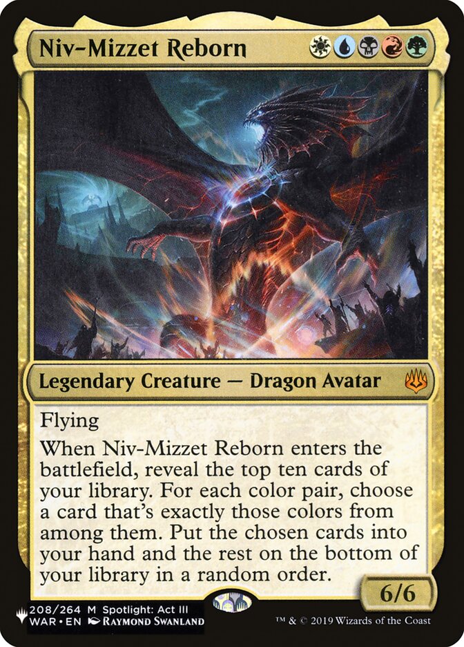 Niv-Mizzet Reborn [The List] | Gear Gaming Fayetteville