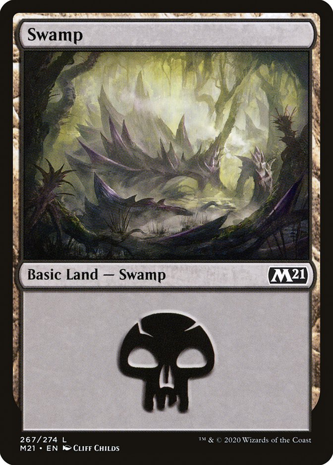 Swamp (267) [Core Set 2021] | Gear Gaming Fayetteville