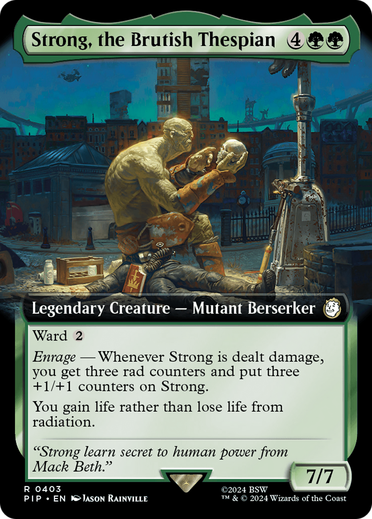 Strong, the Brutish Thespian (Extended Art) [Fallout] | Gear Gaming Fayetteville
