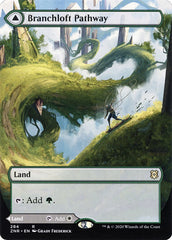 Branchloft Pathway // Boulderloft Pathway (Borderless Alternate Art) [Zendikar Rising] | Gear Gaming Fayetteville