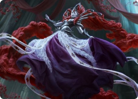 Olivia, Crimson Bride Art Card [Innistrad: Crimson Vow Art Series] | Gear Gaming Fayetteville