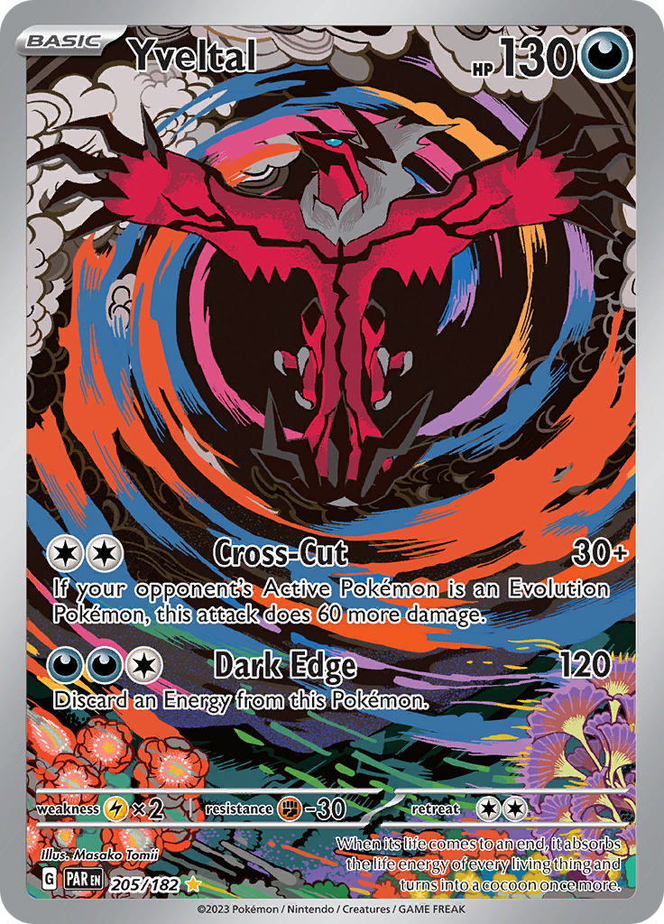 Yveltal (205/182) [Scarlet & Violet: Paradox Rift] | Gear Gaming Fayetteville