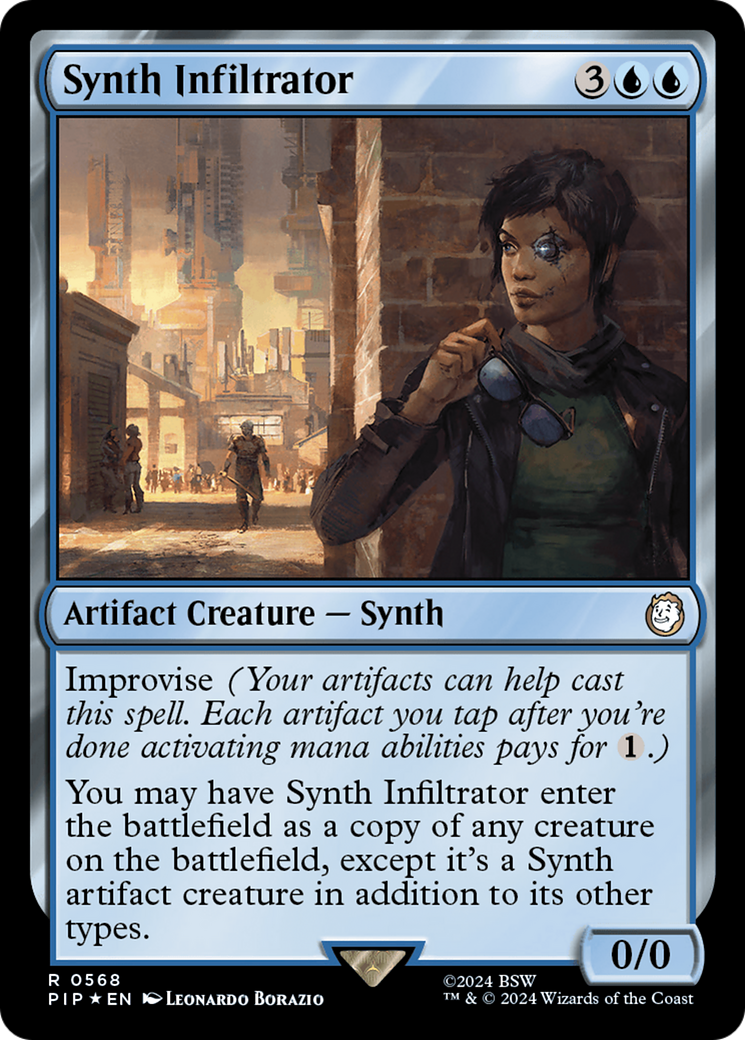 Synth Infiltrator (Surge Foil) [Fallout] | Gear Gaming Fayetteville