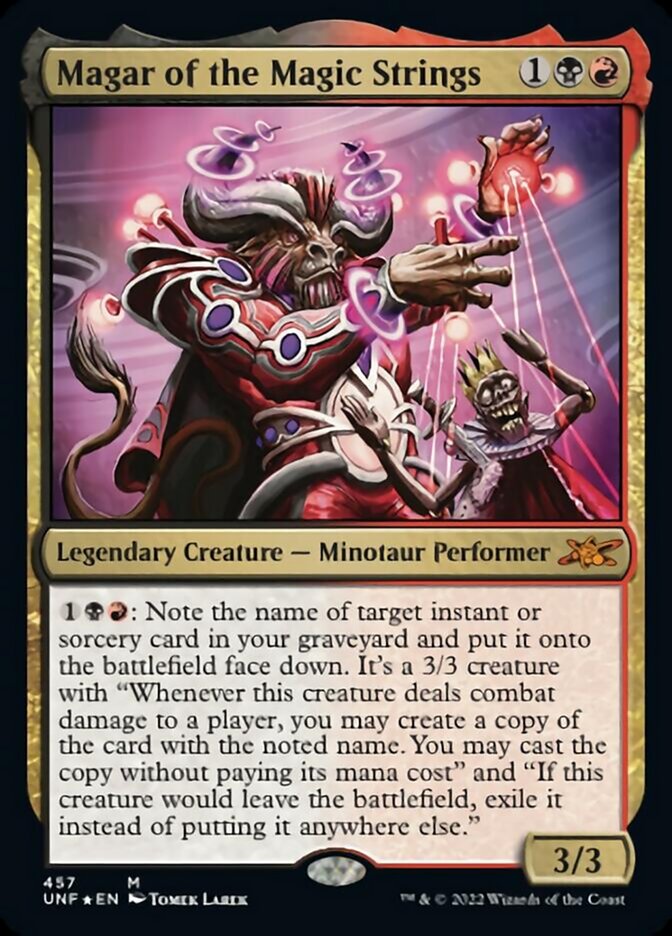 Magar of the Magic Strings (Galaxy Foil) [Unfinity] | Gear Gaming Fayetteville