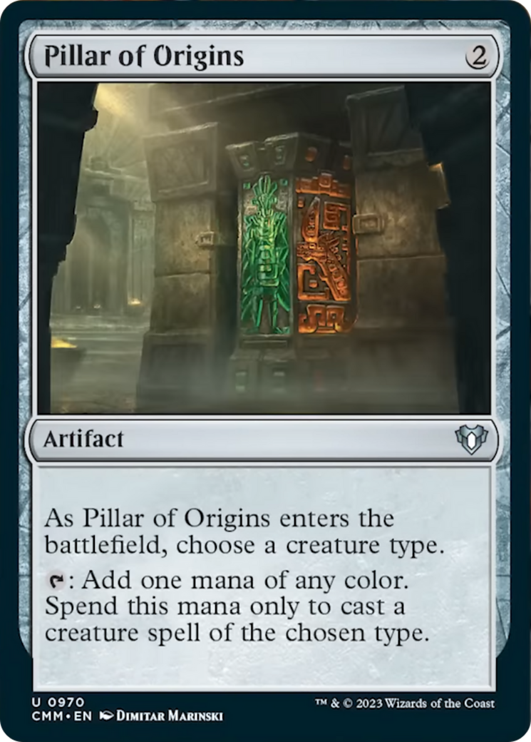 Pillar of Origins [Commander Masters] | Gear Gaming Fayetteville