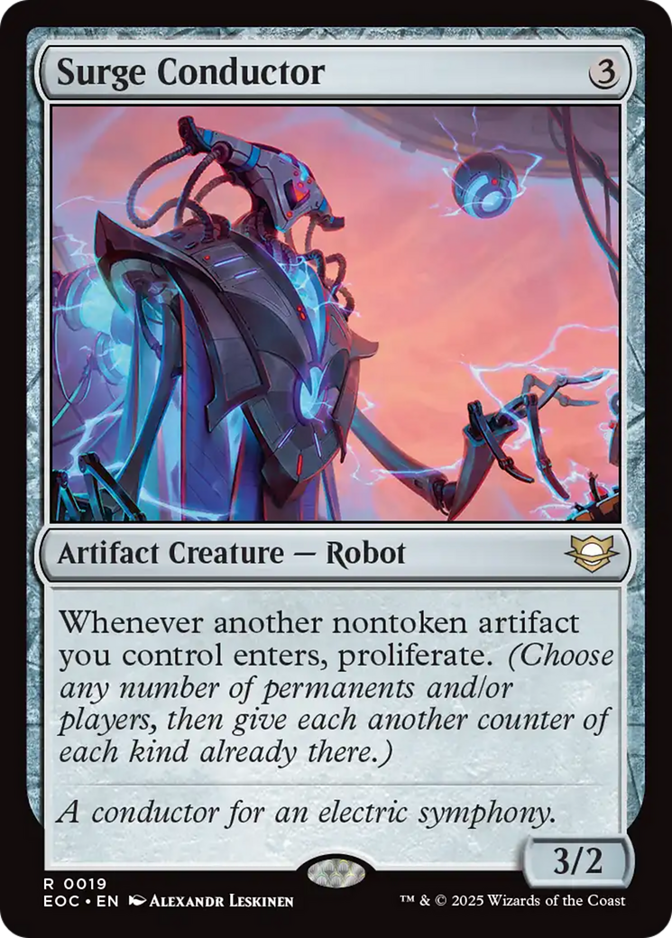 Surge Conductor [Edge of Eternities Commander] | Gear Gaming Fayetteville