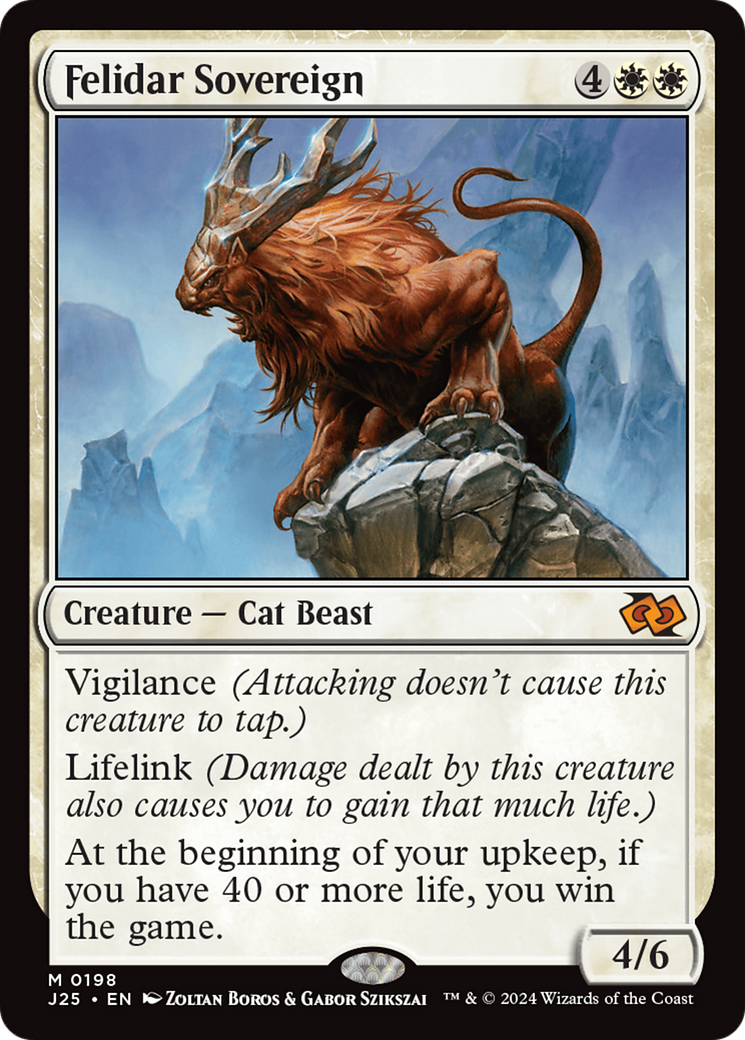 Felidar Sovereign [Foundations Jumpstart] | Gear Gaming Fayetteville