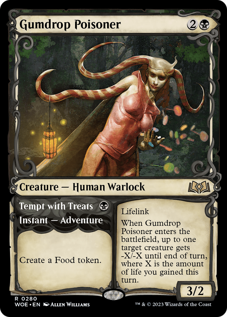 Gumdrop Poisoner // Tempt with Treats (Showcase) [Wilds of Eldraine] | Gear Gaming Fayetteville