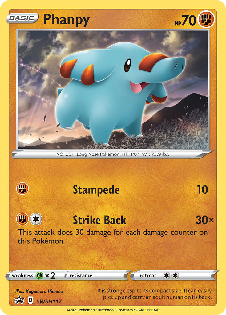 Phanpy (SWSH117) [Sword & Shield: Black Star Promos] | Gear Gaming Fayetteville