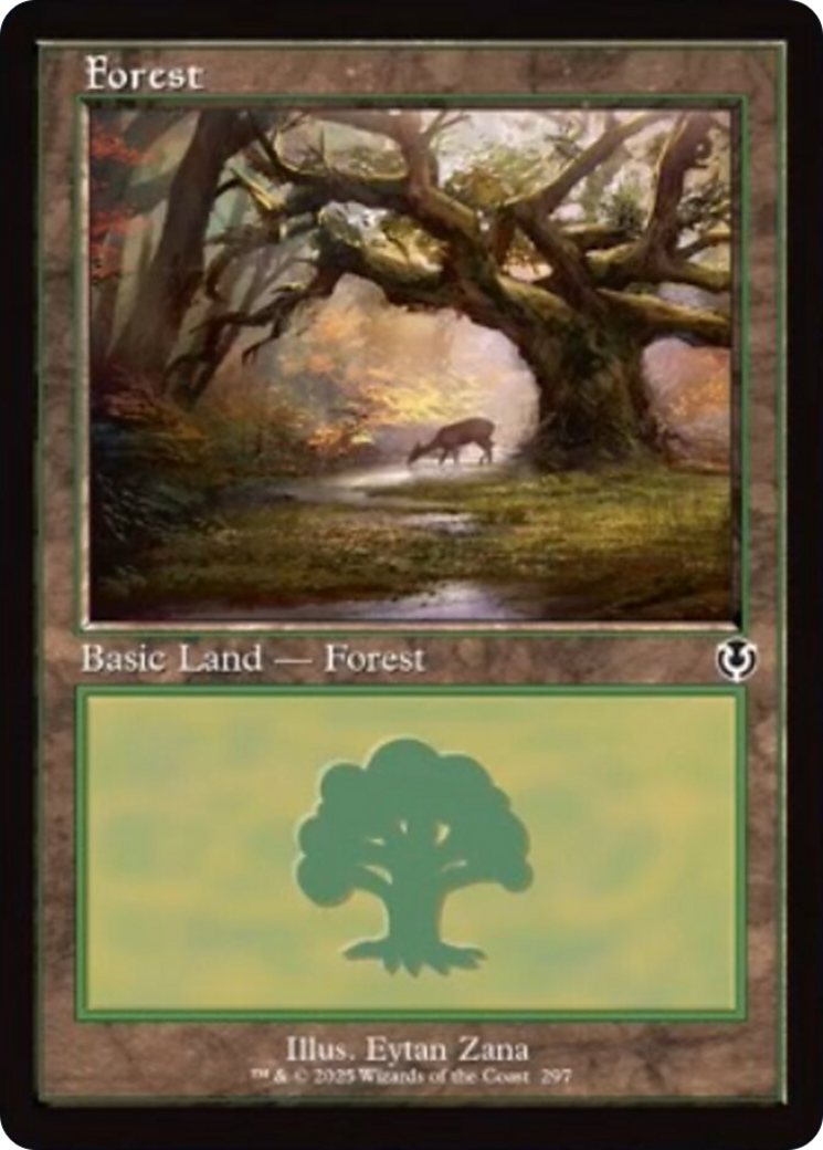 Forest (297) (Retro Frame) [Innistrad Remastered] | Gear Gaming Fayetteville